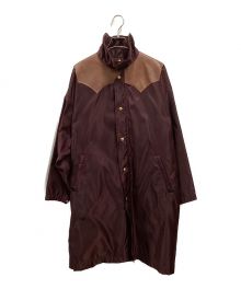 RockyMountainFeatherBed×The Three Robbers（ロッキーマウンテンフェザーベッド×スリーラバーズ）の古着「JACKSON COAT」｜ワインレッド