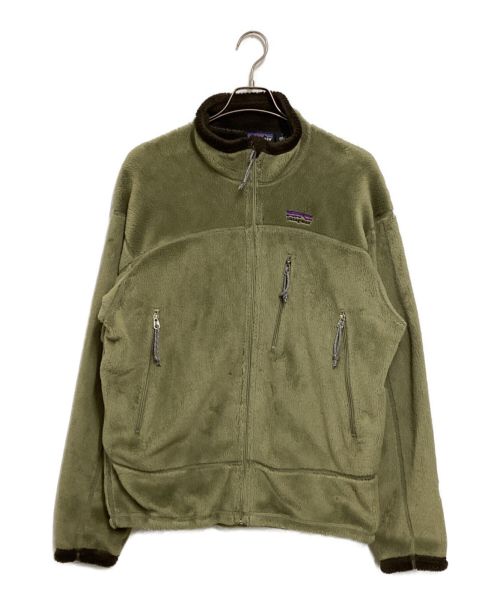 Patagonia（パタゴニア）Patagonia (パタゴニア) 【古着】R4 フリースジャケット グリーン サイズ:Lの古着・服飾アイテム