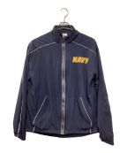 U'S NAVYユーエスネイビー）の古着「U.S.NAVY Jacket Running Athletic」｜ネイビー