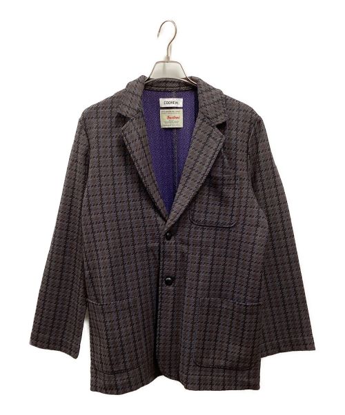 Coohem（コーヘン）Coohem (コーヘン) J.PRESS (ジェイプレス) TECH TWEED JACKET グレー サイズ:XLの古着・服飾アイテム