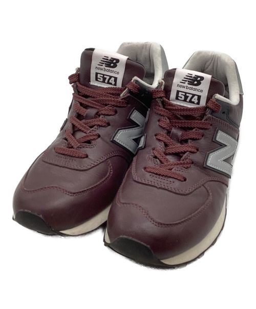 NEW BALANCE（ニューバランス）NEW BALANCE (ニューバランス) ML574OU2 バーガンディー サイズ:UK8の古着・服飾アイテム