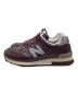 NEW BALANCE (ニューバランス) ML574OU2 バーガンディー サイズ:UK8：7000円