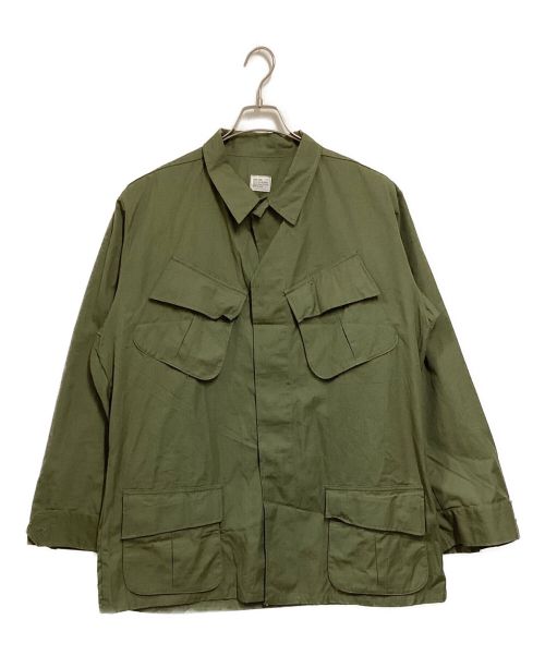 US ARMY（ユーエスアーミー）US ARMY (ユーエス アーミー) JUNGLE FATIGUE JACKET カーキ サイズ:Lの古着・服飾アイテム