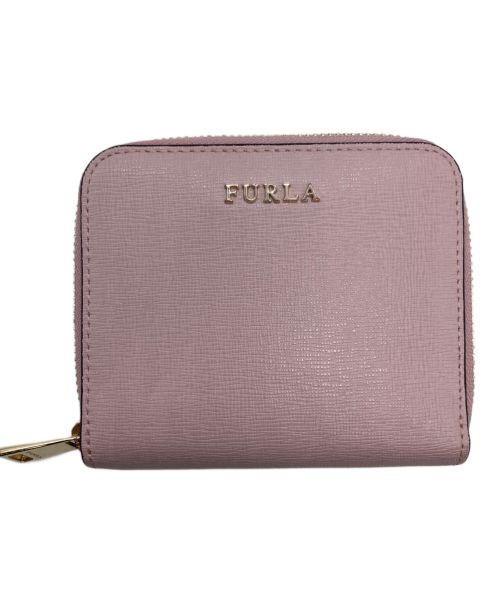 FURLA（フルラ）FURLA (フルラ) ラウンドファスナーウォレット ピンクの古着・服飾アイテム