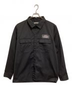 NEIGHBORHOODネイバーフッド）の古着「CLASSIC WORK/EC-SHIRT.LS」｜ブラック