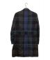 PS Paul Smith (ＰＳポールスミス) BLANKET CHECK CHESTER COAT グリーン×ネイビー サイズ:L：14800円