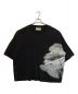 Licht Bestreben（リヒトベシュトレーベン）の古着「PRINT LOOSE T-SHIRT」｜ブラック