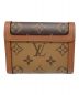 LOUIS VUITTON (ルイ ヴィトン) ポルトフォイユ・ドーフィーヌ コンパクト ブラウン：49800円