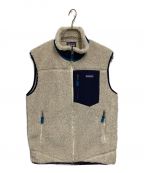 Patagoniaパタゴニア）の古着「Classic Retro-X Vest」｜ナチュラル×ネイビー