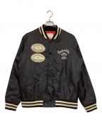 SUPREMEシュプリーム）の古着「Crusaders Nylon Varsity Jacket」｜ブラック