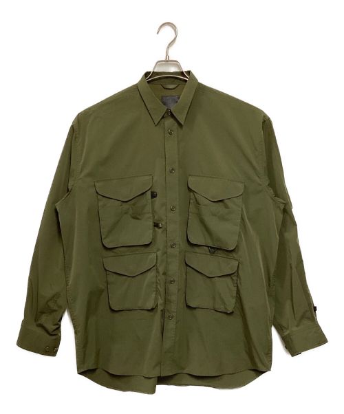 DAIWA PIER39（ダイワ ピア39）DAIWA PIER39 (ダイワ ピア39) MULCH POCKET FIELD SHIRTS オリーブ サイズ:Lの古着・服飾アイテム