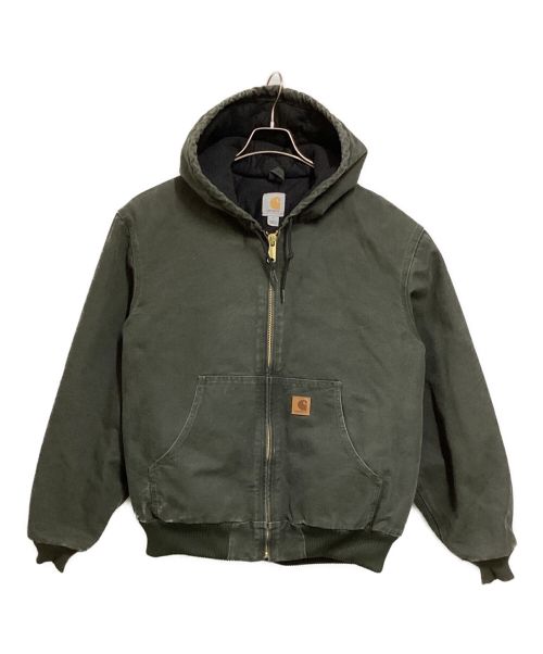 CarHartt（カーハート）CarHartt (カーハート) Washed Duck Insulated Active Jacket オリーブ サイズ:Lの古着・服飾アイテム