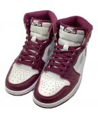 NIKEナイキ）の古着「AIR JORDAN 1 RETRO HIGH OG」｜ボルドー×ホワイト