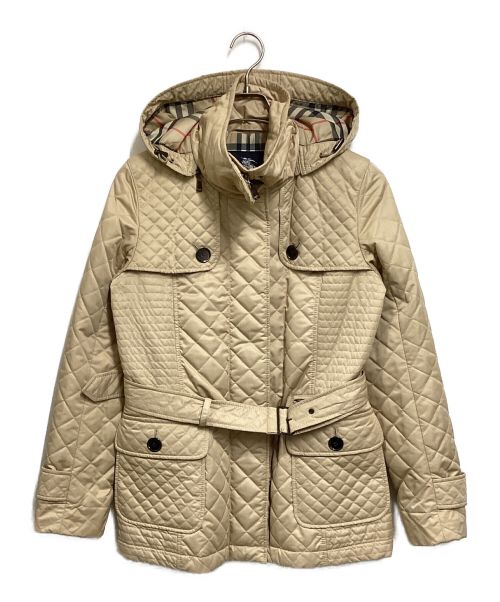 BURBERRY LONDON（バーバリーロンドン）BURBERRY LONDON (バーバリー ロンドン) 裏地ノバチェックキルティングジャケット ベージュ サイズ:40の古着・服飾アイテム