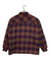 PACCBET (ラスベート) SHERPA LINED SHIRT ブラウン×ネイビー サイズ:L：14800円