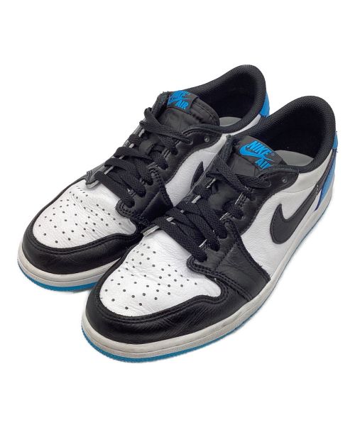 NIKE（ナイキ）NIKE (ナイキ) AIR JORDAN 1 RETRO LOW OG ブラック×ブルー サイズ:US8.5の古着・服飾アイテム