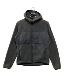 SALOMON（サロモン）の古着「Essential warm teddy Jacket ebony」｜グレー