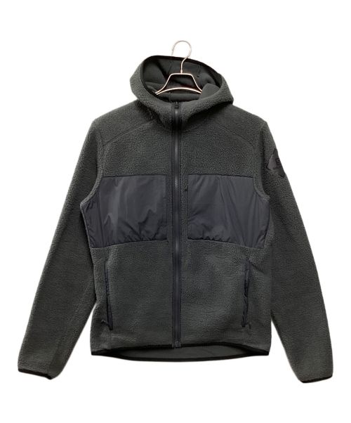 SALOMON（サロモン）SALOMON (サロモン) Essential warm teddy Jacket ebony グレー サイズ:Lの古着・服飾アイテム