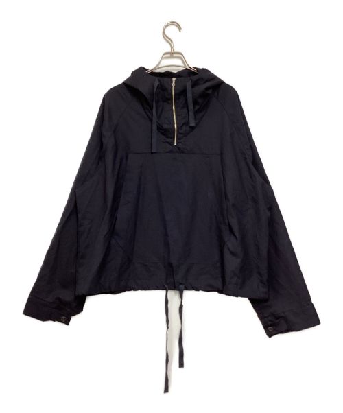 URU（ウル）URU (ウル) WOOL ANORAK PARKA ネイビー サイズ:2の古着・服飾アイテム