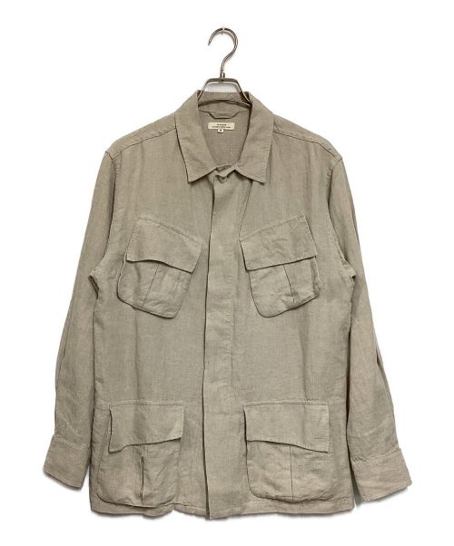 SLOW&CO（スロウアンドコウ）SLOW&CO (スロウ) linen jungle fatigue ベージュ サイズ:3の古着・服飾アイテム