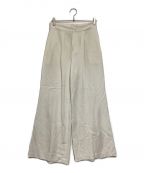 ISSEY MIYAKEイッセイミヤケ）の古着「SQUARE ONE PANTS SOLID Straight Trousers」｜ホワイト