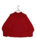 PLEATS PLEASE (プリーツプリーズ) MUSHROOM KNIT レッド サイズ:-：32800円