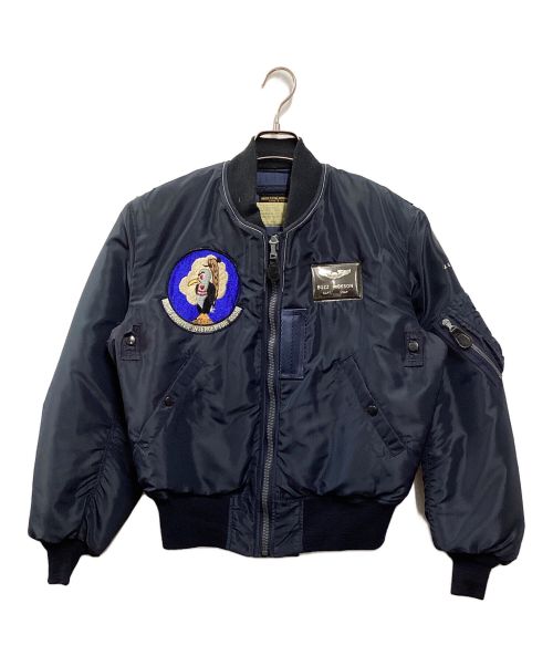 BUZZ RICKSON'S（バズリクソンズ）BUZZ RICKSON'S (バズリクソンズ) B-15Cフライトジャケット ネイビー サイズ:38の古着・服飾アイテム