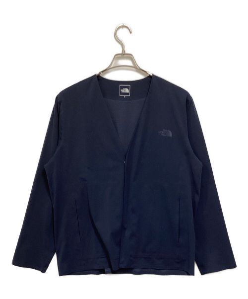 THE NORTH FACE（ザ ノース フェイス）THE NORTH FACE (ザ ノース フェイス) TECH LOUNGE CARDIGAN ネイビー サイズ:Mの古着・服飾アイテム