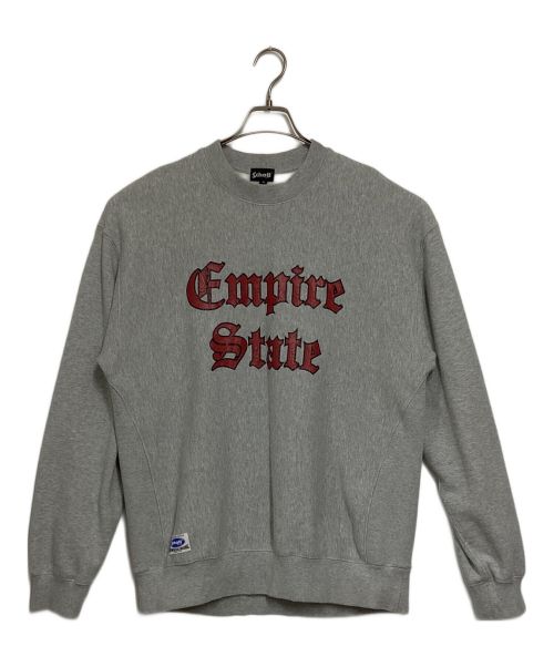 Schott（ショット）Schott (ショット) CREW SWEAT EMPIRE STATE グレー サイズ:Mの古着・服飾アイテム