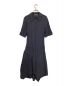 Acne studios（アクネストゥディオス）の古着「CRINKLED CREPE DRESS」｜ブルー