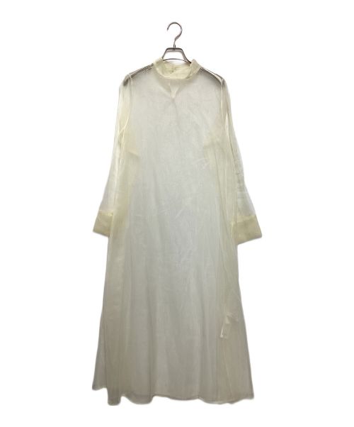 Ameri（アメリ）Ameri (アメリ) LONG VEST SET SHEER DRESS アイボリー サイズ:Mの古着・服飾アイテム