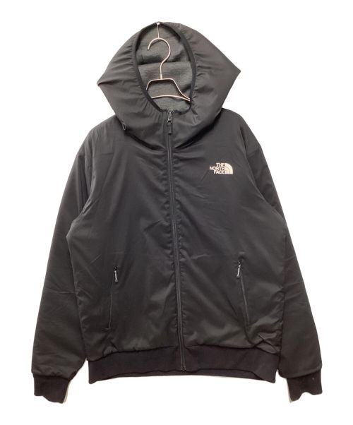 THE NORTH FACE（ザ ノース フェイス）THE NORTH FACE (ザ ノース フェイス) Reversible Tech Air Sweat Hoodie ブラック×グレー サイズ:XLの古着・服飾アイテム