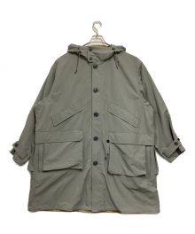 DAIWA PIER39（ダイワ ピア39）の古着「TECH MIL REVERSIBLE OVERCOAT」｜ベージュ×カーキ