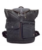 PORTERポーター）の古着「TANKER RUCK SAC」｜ブラック