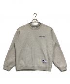 SUPREME×Championシュプリーム×チャンピオン）の古着「3D Metallic Crewneck」｜グレー