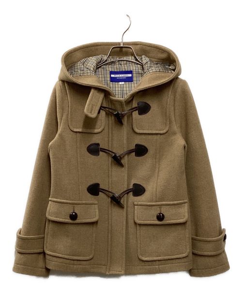 BURBERRY BLUE LABEL（バーバリーブルーレーベル）BURBERRY BLUE LABEL (バーバリーブルーレーベル) 裏ノバチェックダッフルコート ベージュ サイズ:38の古着・服飾アイテム