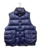 DAIWA PIER39ダイワ ピア39）の古着「TECH BACK PACKER DOWN VEST」｜ネイビー