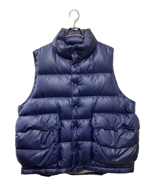 DAIWA PIER39（ダイワ ピア39）DAIWA PIER39 (ダイワ ピア39) TECH BACK PACKER DOWN VEST ネイビー サイズ:Lの古着・服飾アイテム