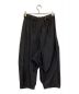 GROUND Y (グラウンドワイ) Hakama Pants TypeⅡ Gaberdine ブラック サイズ:3：25000円