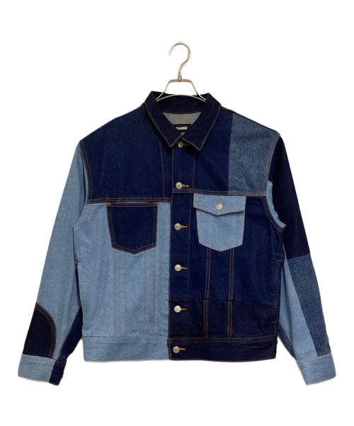 X-LARGE（エクストララージ）X-LARGE (エクストララージ) PATCHWORK DENIM JACKET インディゴ サイズ:Lの古着・服飾アイテム