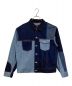 X-LARGE（エクストララージ）の古着「PATCHWORK DENIM JACKET」｜インディゴ