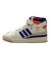 adidas (アディダス) FORUM 84 HIGH ホワイト×ブルー サイズ:US10：9000円