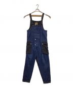 NIGEL CABOURN LYBROナイジェルケーボン ライブロ）の古着「LYBRO NAVAL DUNGAREE SPLIT」｜インディゴ