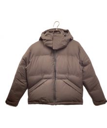 MARMOT×vainl archive（マーモット×ヴァイナルアーカイブ）の古着「PUFF HOOD DOWN JACKET」｜ブラウン