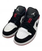 NIKEナイキ）の古着「AIR JORDAN 1 LOW BLACK TOE」｜レッド×ブラック