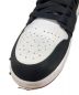 中古・古着 NIKE (ナイキ) AIR JORDAN 1 LOW BLACK TOE レッド×ブラック サイズ:US8：10000円