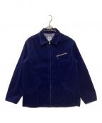 POST O'ALLS×BEAMS PLUSポストオーバーオールズ×ビームスプラス）の古着「別注Chicago Jacket Corduroy」｜ネイビー