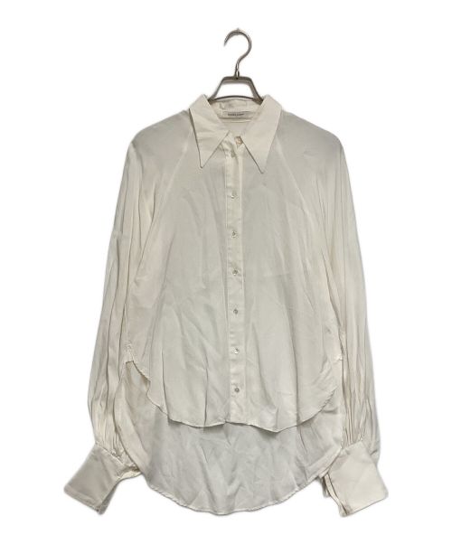 SATORU SASAKI（サトル ササキ）SATORU SASAKI (サトル ササキ) レーヨンロングスリーブシャツ ホワイト サイズ:2の古着・服飾アイテム