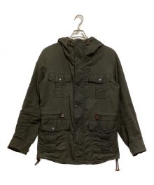 Barbour×MARGARET HOWELL（バブアー×マーガレットハウエル）の古着「INVINCIBLE OILED JACKET」｜オリーブ