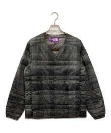 THE NORTHFACE PURPLELABEL（ザ・ノースフェイス パープルレーベル）の古着「ダウンカーディガン」｜グレー